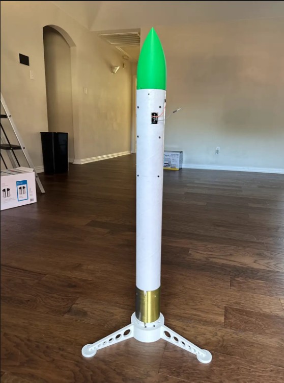 TVC Rocket Ascent